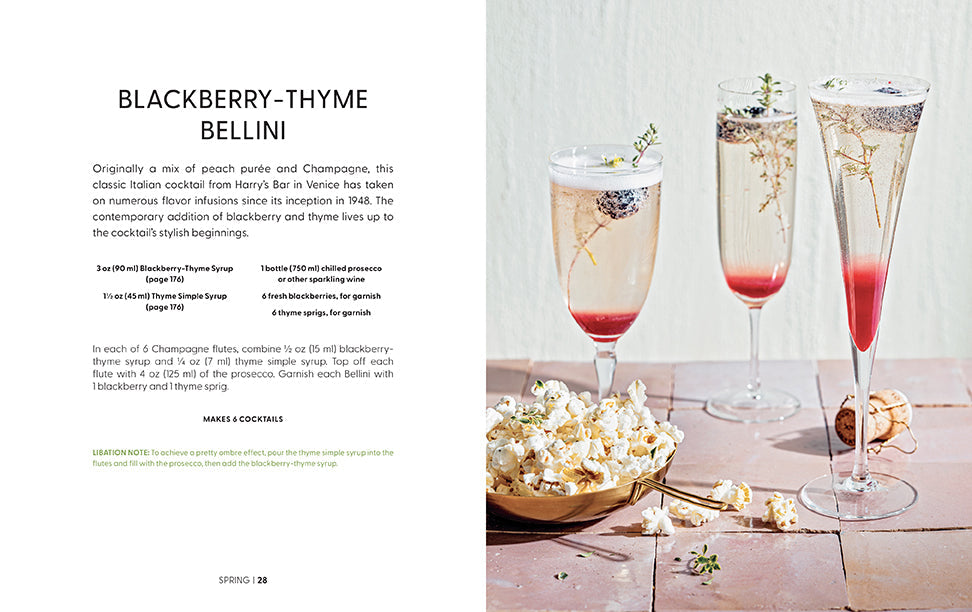 Drinks for Every Season Hardcover Book