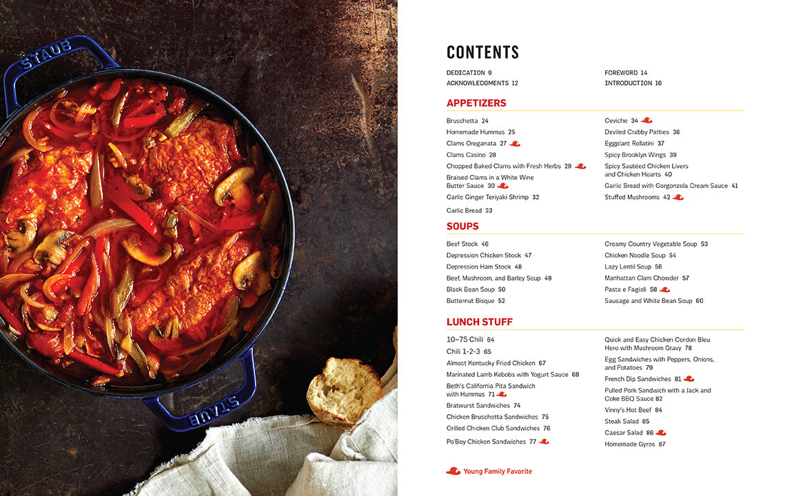 Cooking with the Firehouse Chef Hardcover Book