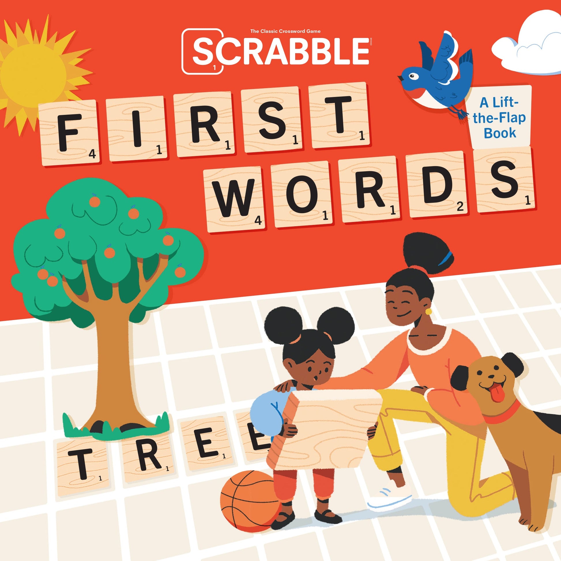 Scrabble: First Words Hardcover Book
