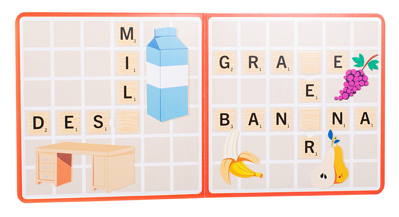 Scrabble: First Words Hardcover Book