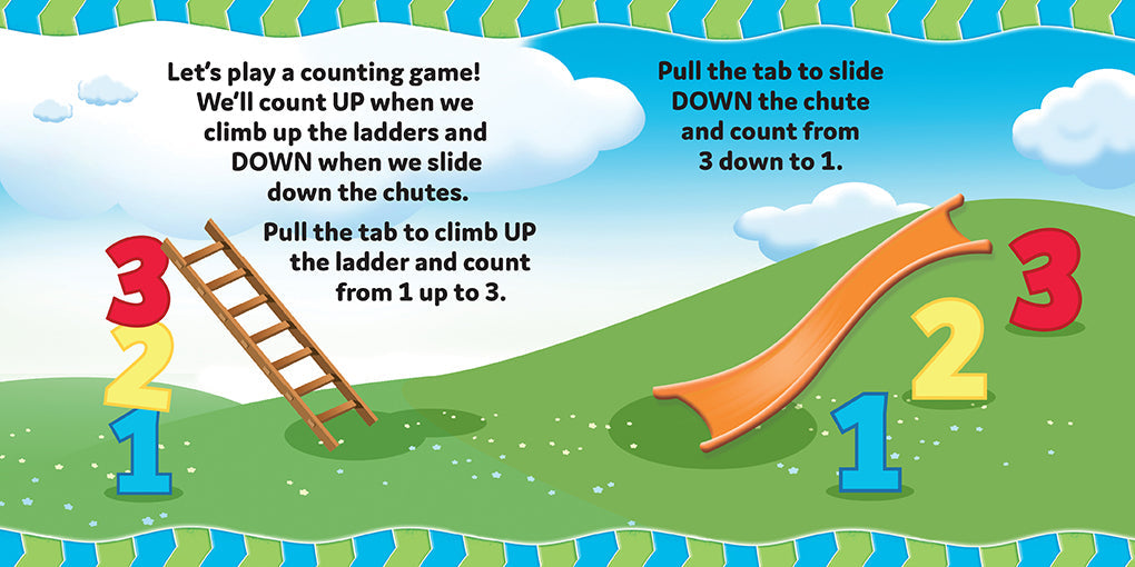 Chutes and Ladders: Counting Up and Down Hardcover Book