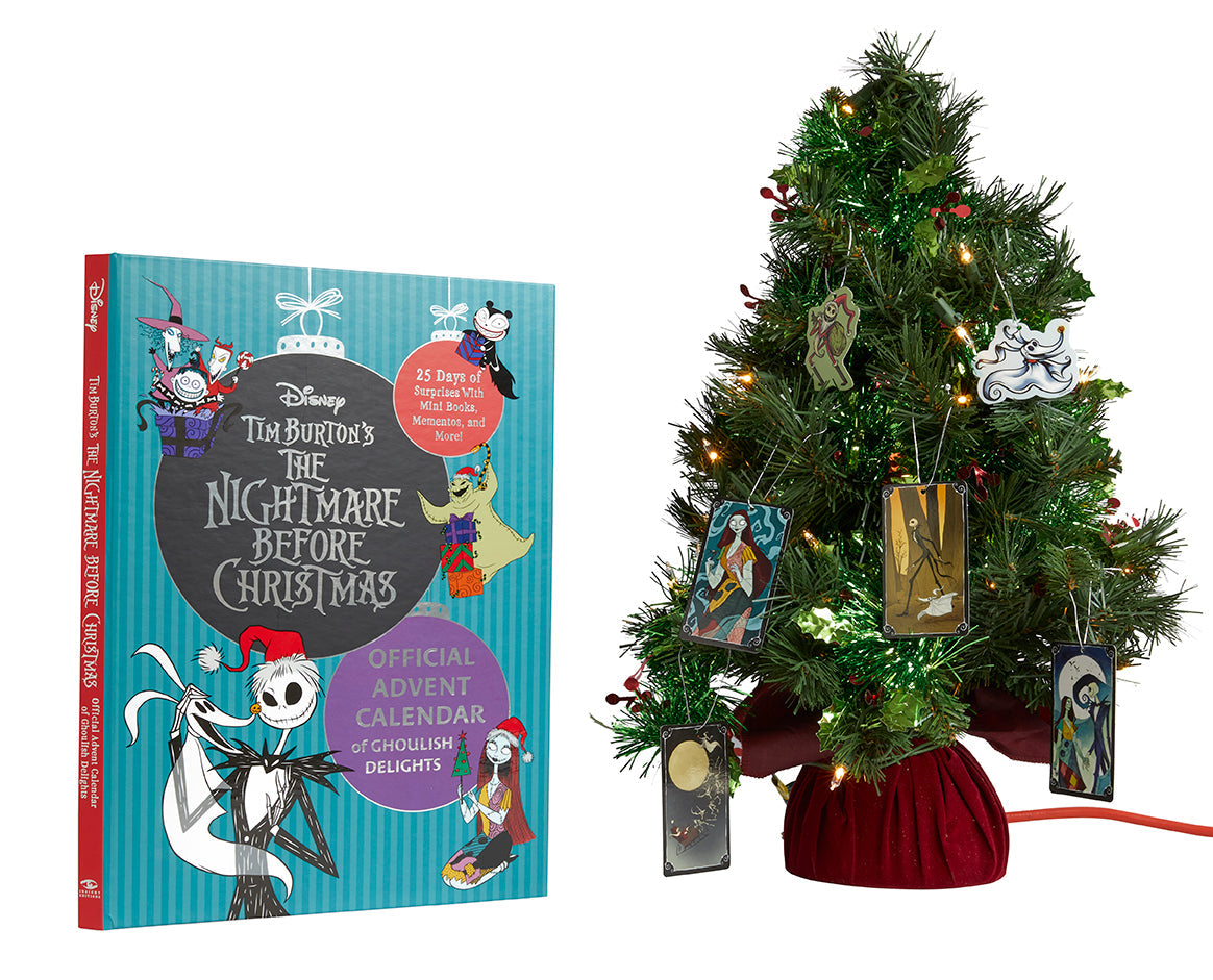 The Nightmare Before Christmas: Official Advent Calendar: Ghoulish Delights Hardcover Book