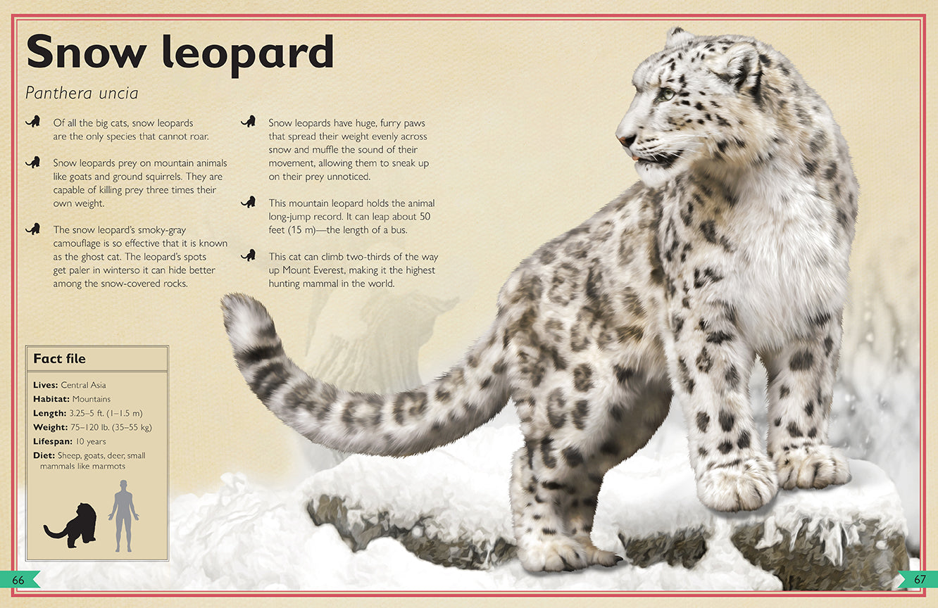 The Magnificent Book of Dangerous Animals Hardcover Book