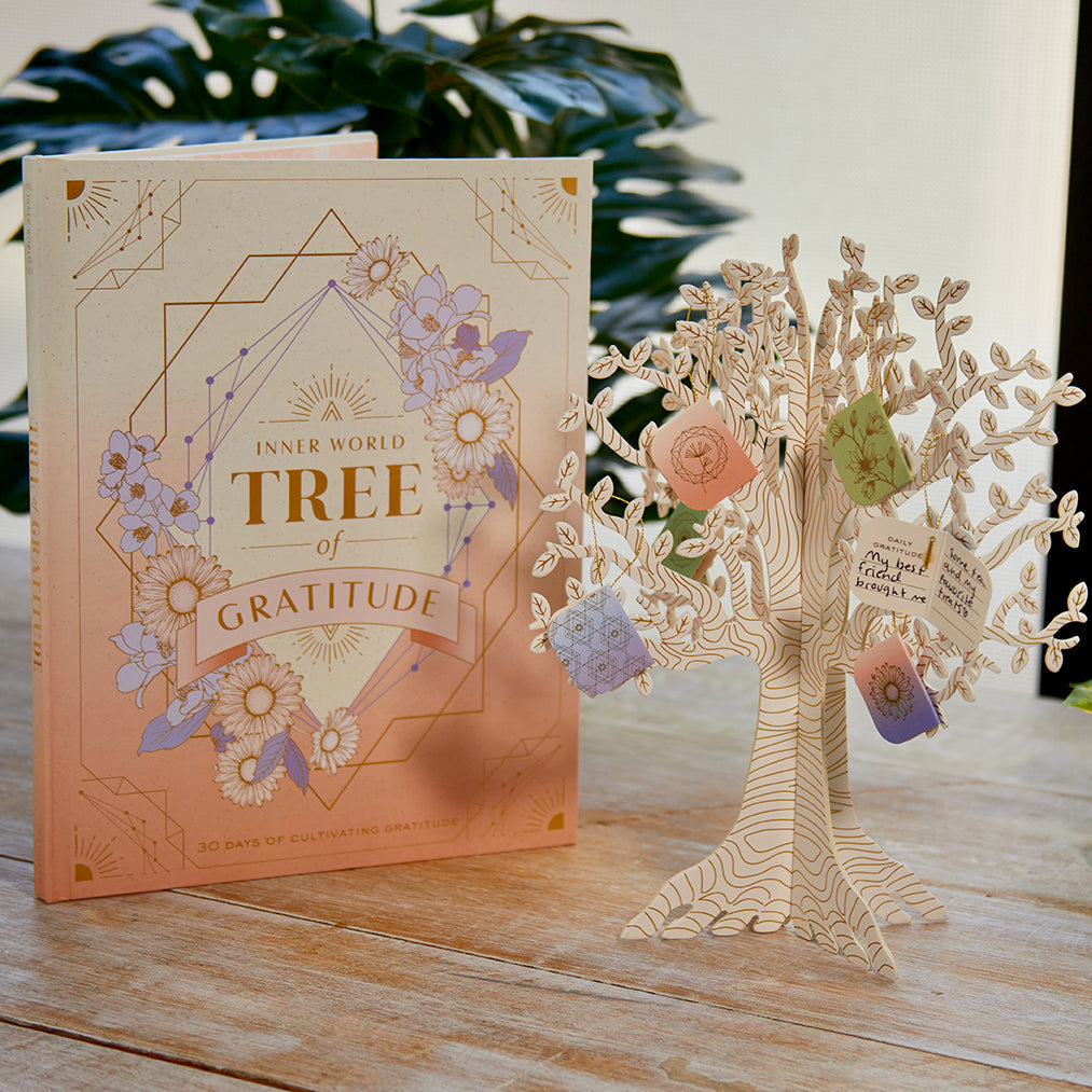 Inner World Tree of Gratitude 30 Day Interactive Calendar