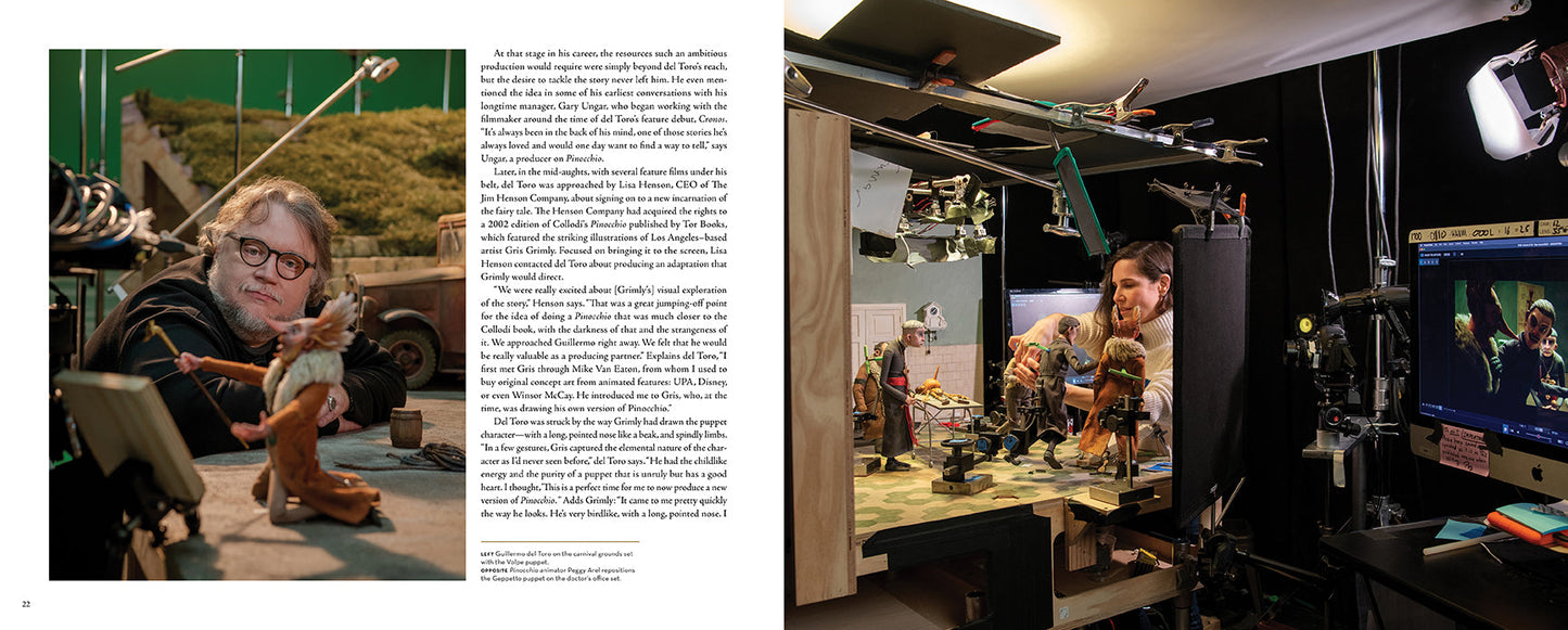 Guillermo del Toro's Pinocchio Hardcover Book