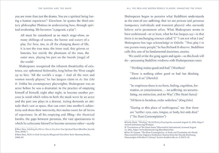The Buddha and the Bard Hardcover Book