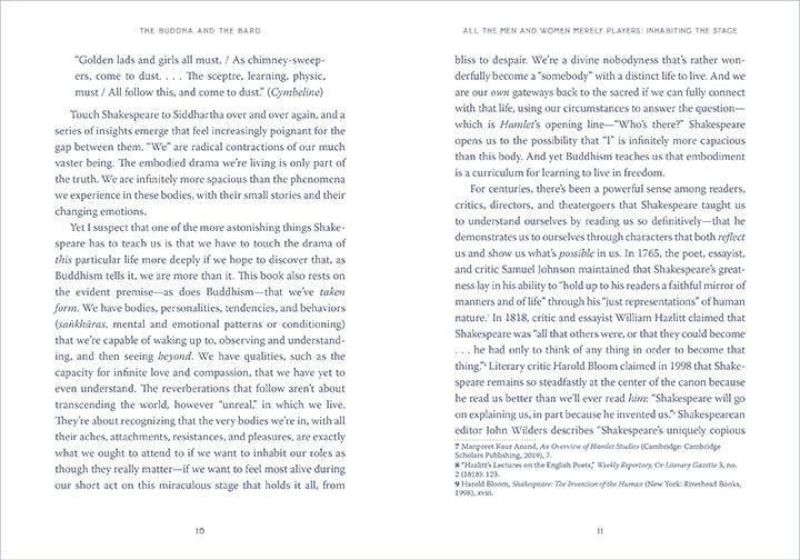 The Buddha and the Bard Hardcover Book