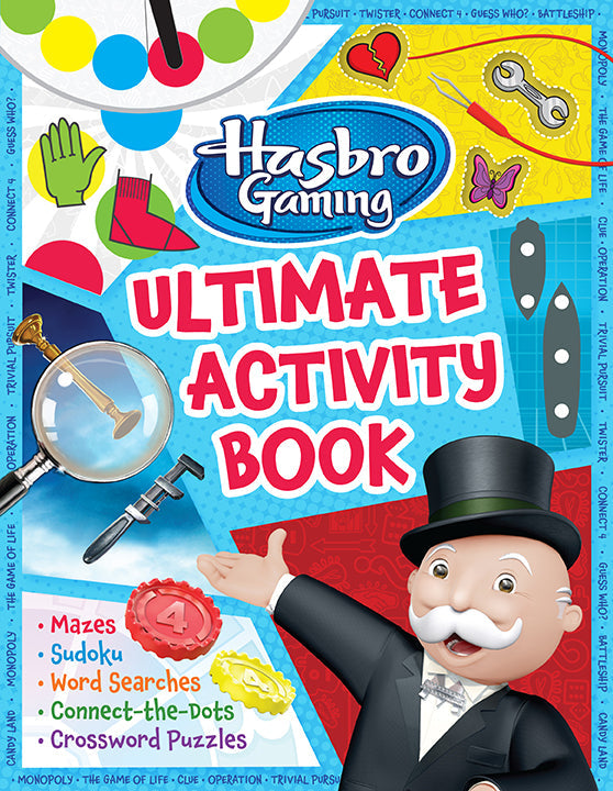 Hasbro Gaming Ultimate Activity Book Softcover Book
