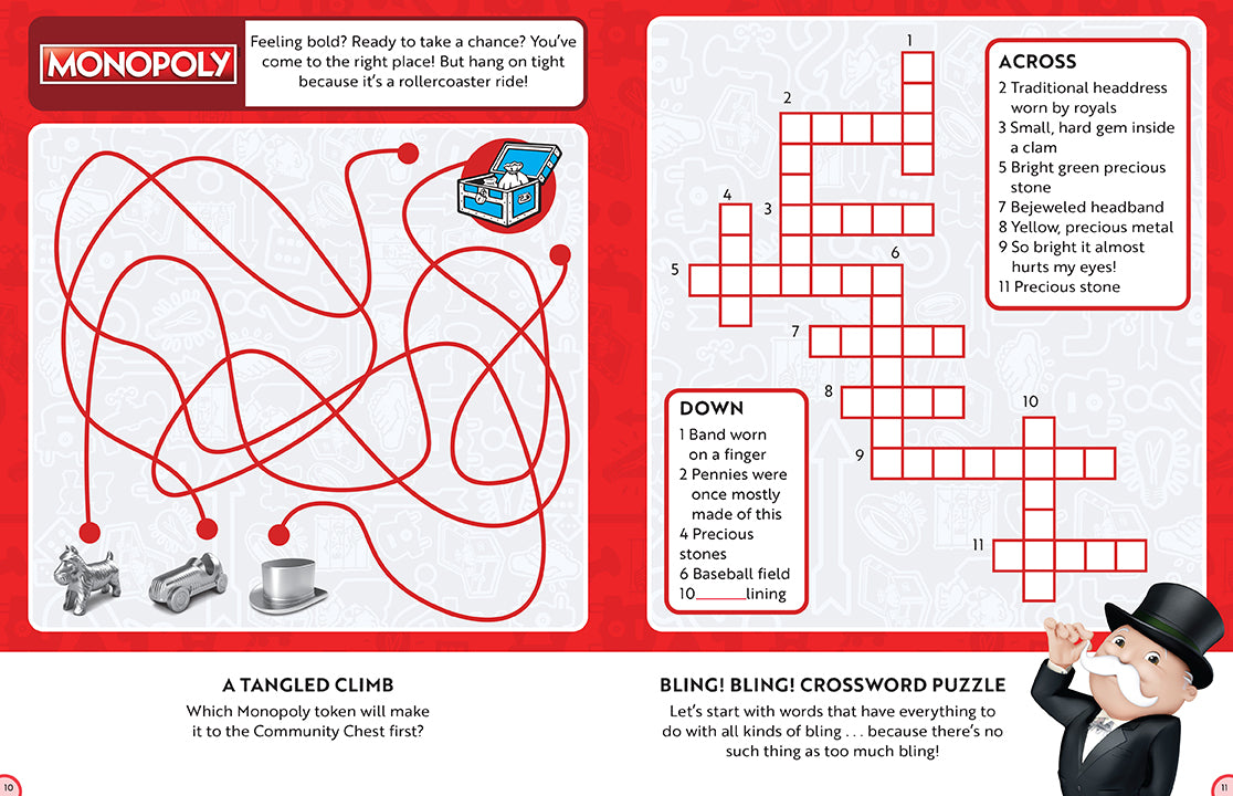Hasbro Gaming Ultimate Activity Book Softcover Book