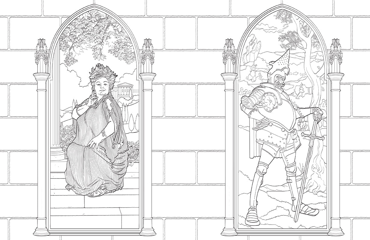 Harry Potter: Gryffindor House Pride: The Official Coloring Book Softcover Book