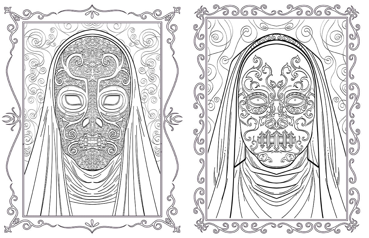 Harry Potter: Slytherin House Pride: The Official Coloring Book Softcover Book