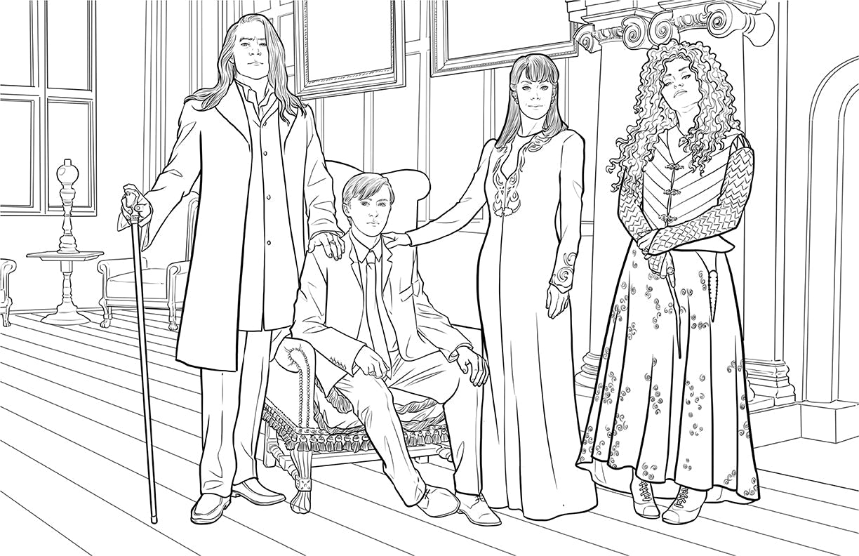 Harry Potter: Slytherin House Pride: The Official Coloring Book Softcover Book