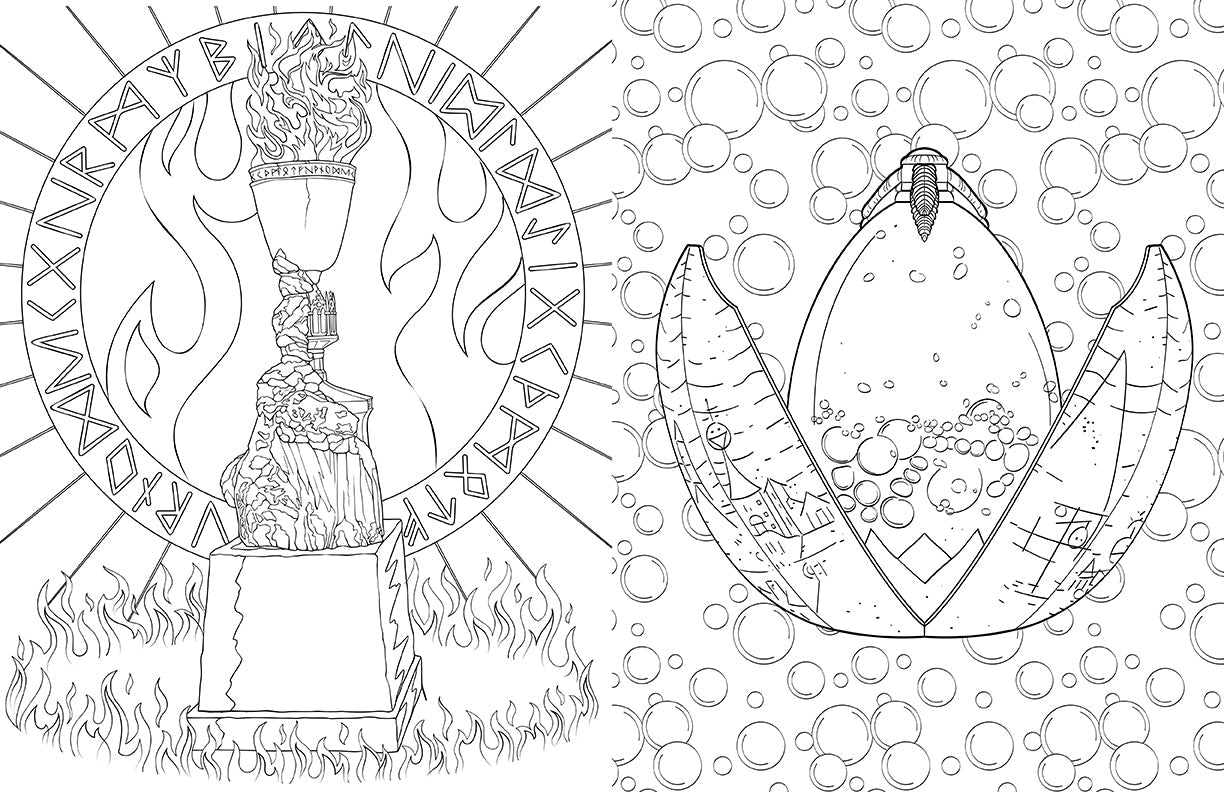 Harry Potter: Hufflepuff House Pride: The Official Coloring Book Softcover Book