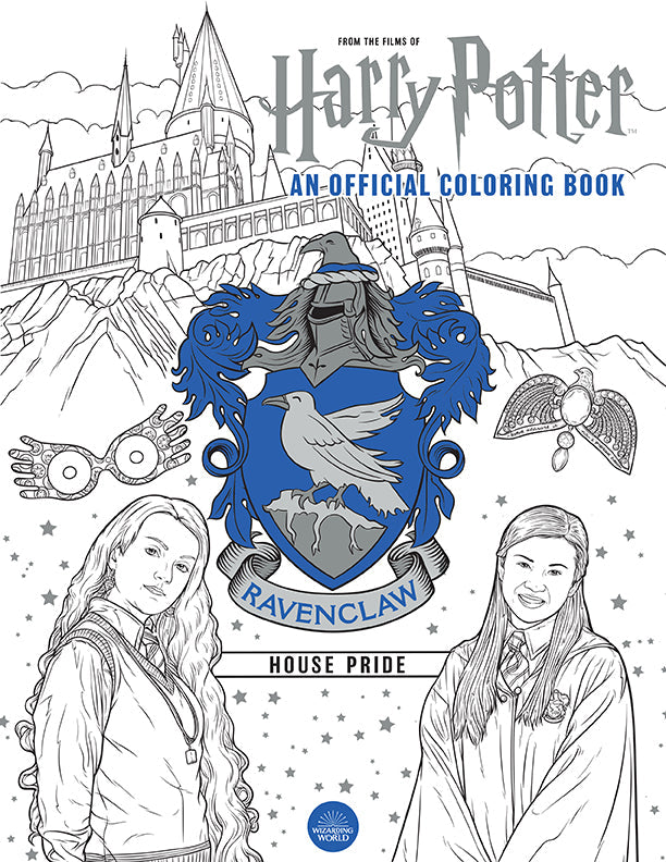 Harry Potter: Ravenclaw House Pride: The Official Coloring Book Softcover Book