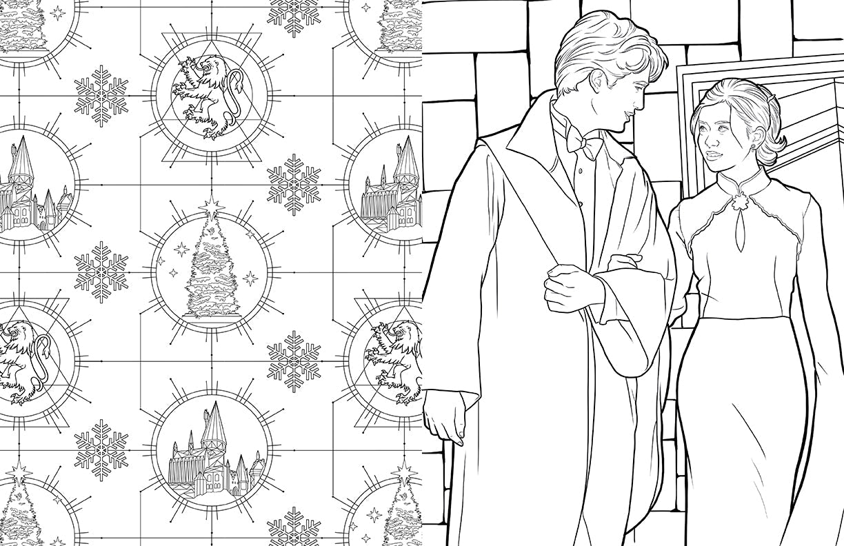 Harry Potter: Ravenclaw House Pride: The Official Coloring Book Softcover Book