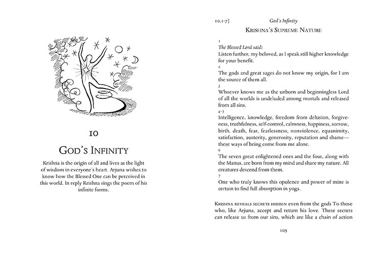 The Bhagavad Gita Softcover Book