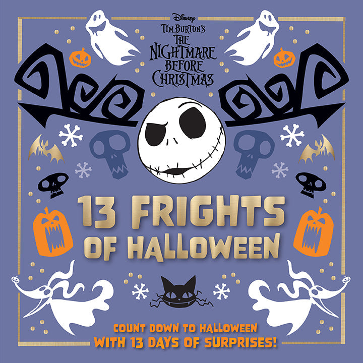 Disney Tim Burton's The Nightmare Before Christmas: 13 Frights of Halloween (2022) Hardcover Book