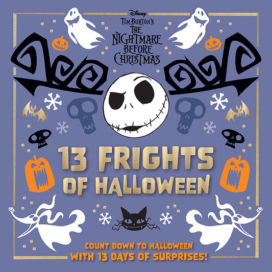 Disney Tim Burton's The Nightmare Before Christmas: 13 Frights of Halloween (2022) Hardcover Book