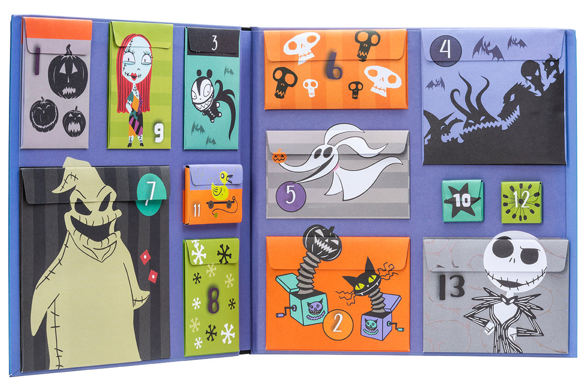 Disney Tim Burton's The Nightmare Before Christmas: 13 Frights of Halloween (2022) Hardcover Book
