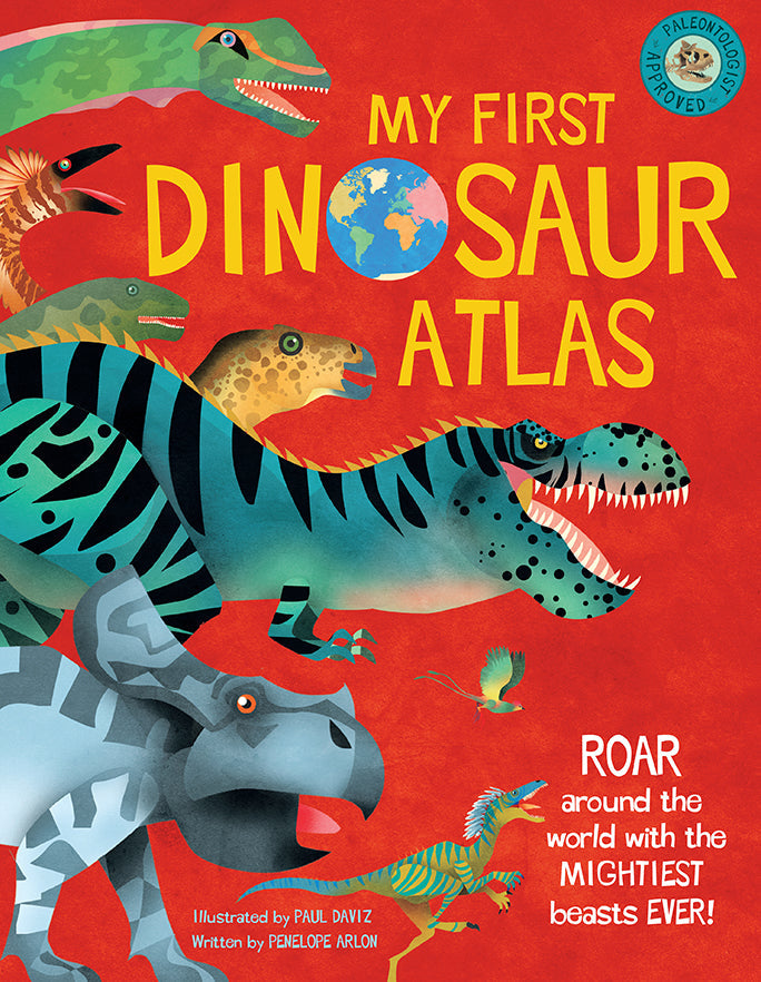 My First Dinosaur Atlas Hardcover Book