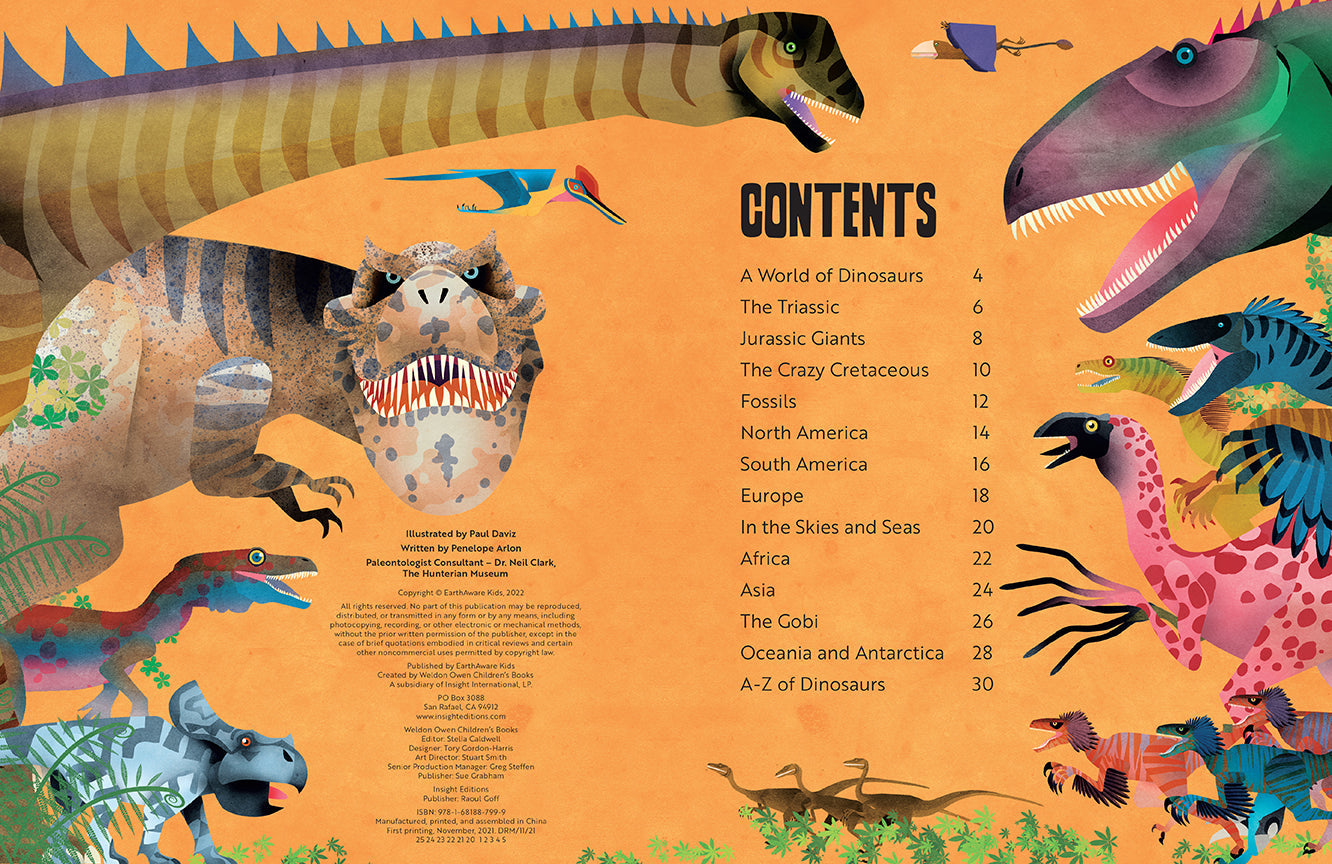 My First Dinosaur Atlas Hardcover Book