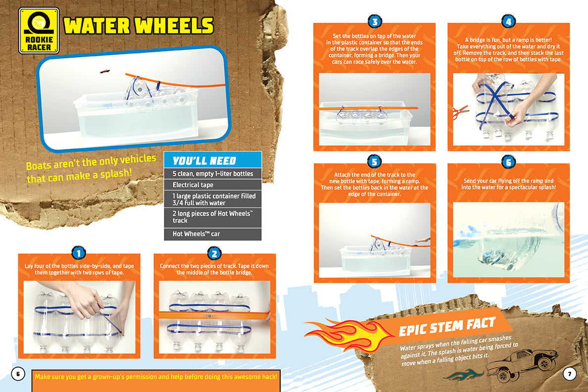 Hot Wheels Track Builder Hardcover Book
