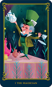 Alice in Wonderland Tarot Deck and GuideHardcover Book