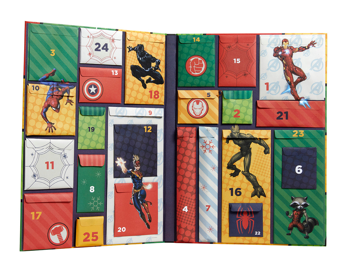 Marvel: The Official Advent Calendar Hardcover Book