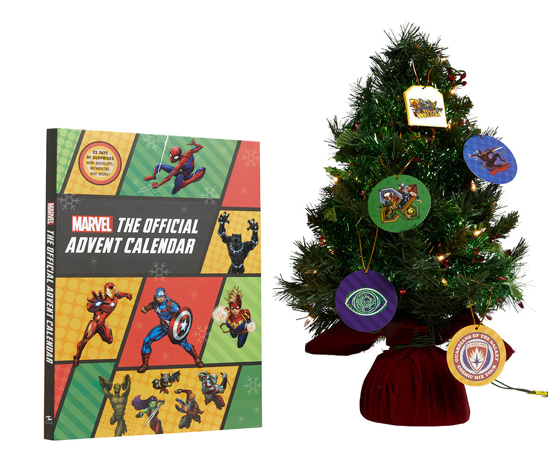 Marvel: The Official Advent Calendar Hardcover Book