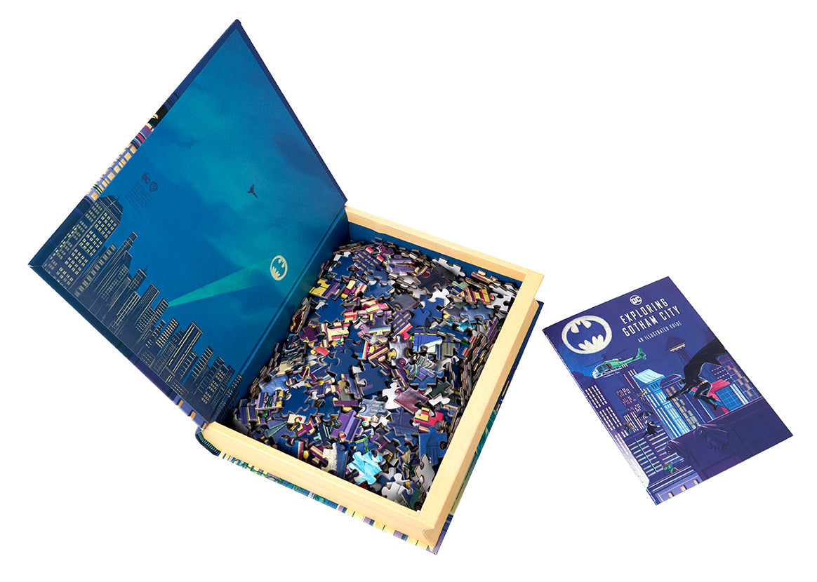 Exploring Gotham City Puzzle and Book Set