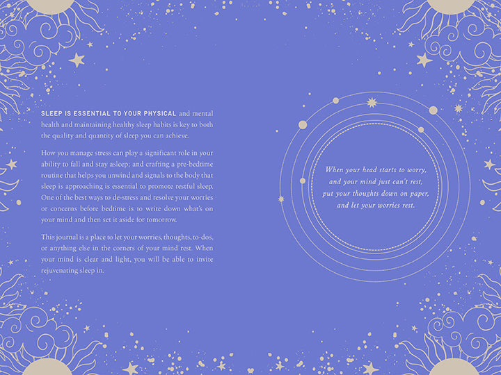 Sleep: A Restful Mind Journal Softcover Book