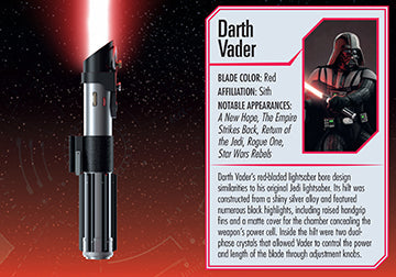 Star Wars Mini Book of Lightsabers Hardcover Book
