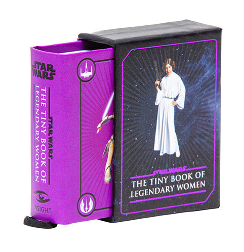 Star Wars: The Tiny Book of Legendary Women Hardcover Book