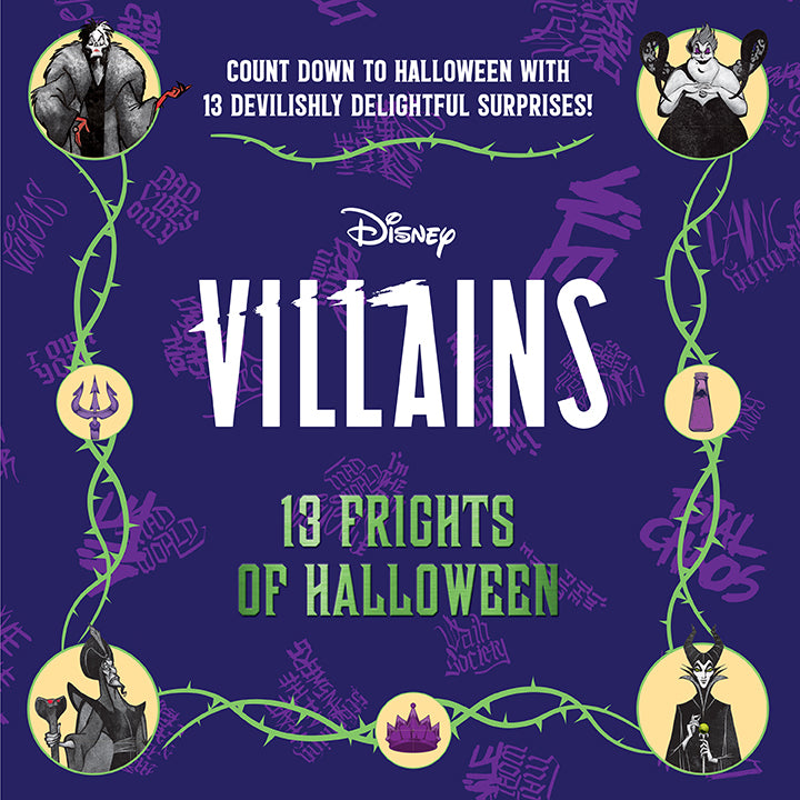 Disney Villains: 13 Frights of Halloween (2022) Hardcover Book