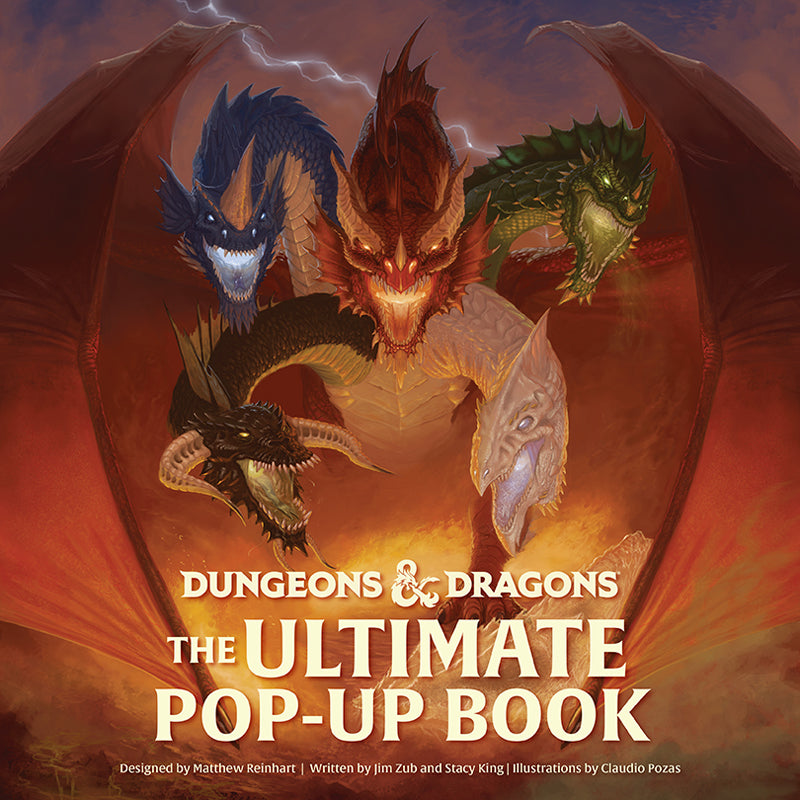 Dungeons & Dragons: The Ultimate Pop-Up Book Hardcover Book