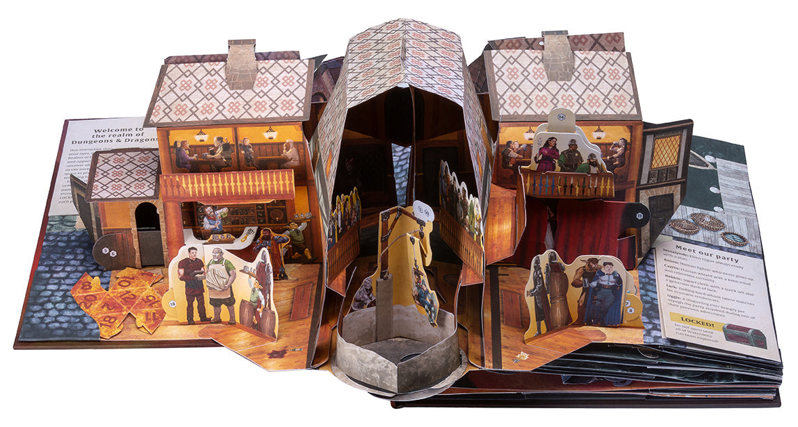 Dungeons & Dragons: The Ultimate Pop-Up Hardcover Book