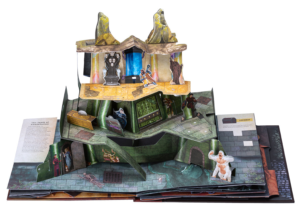 Dungeons & Dragons: The Ultimate Pop-Up Hardcover Book