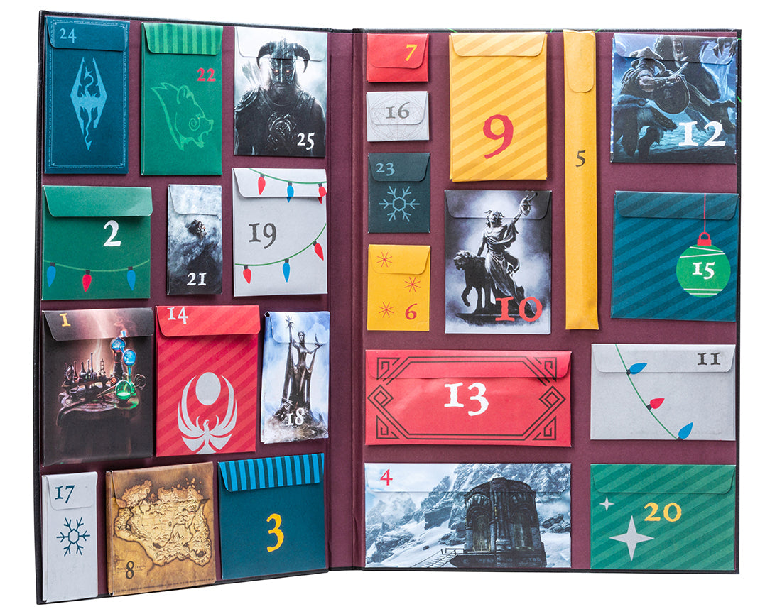 The Elder Scrolls V: Skyrim - The Official Advent Calendar Hardcover Book