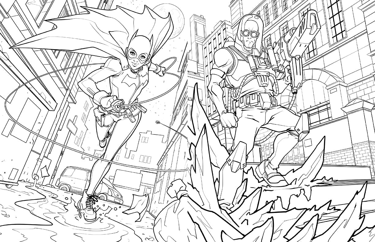 Batman: The Official Coloring Book Softcover Book