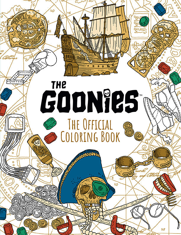 The Goonies: The Official Coloring Book Hardcover Book