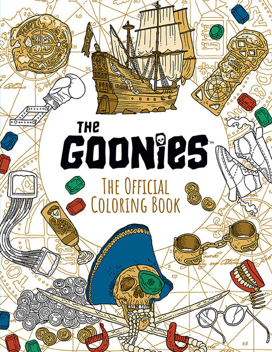 The Goonies: The Official Coloring Book Hardcover Book