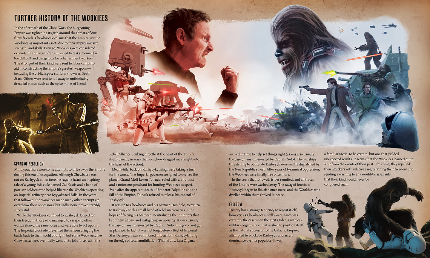 Star Wars: The Secrets of the Wookiees Hardcover Book