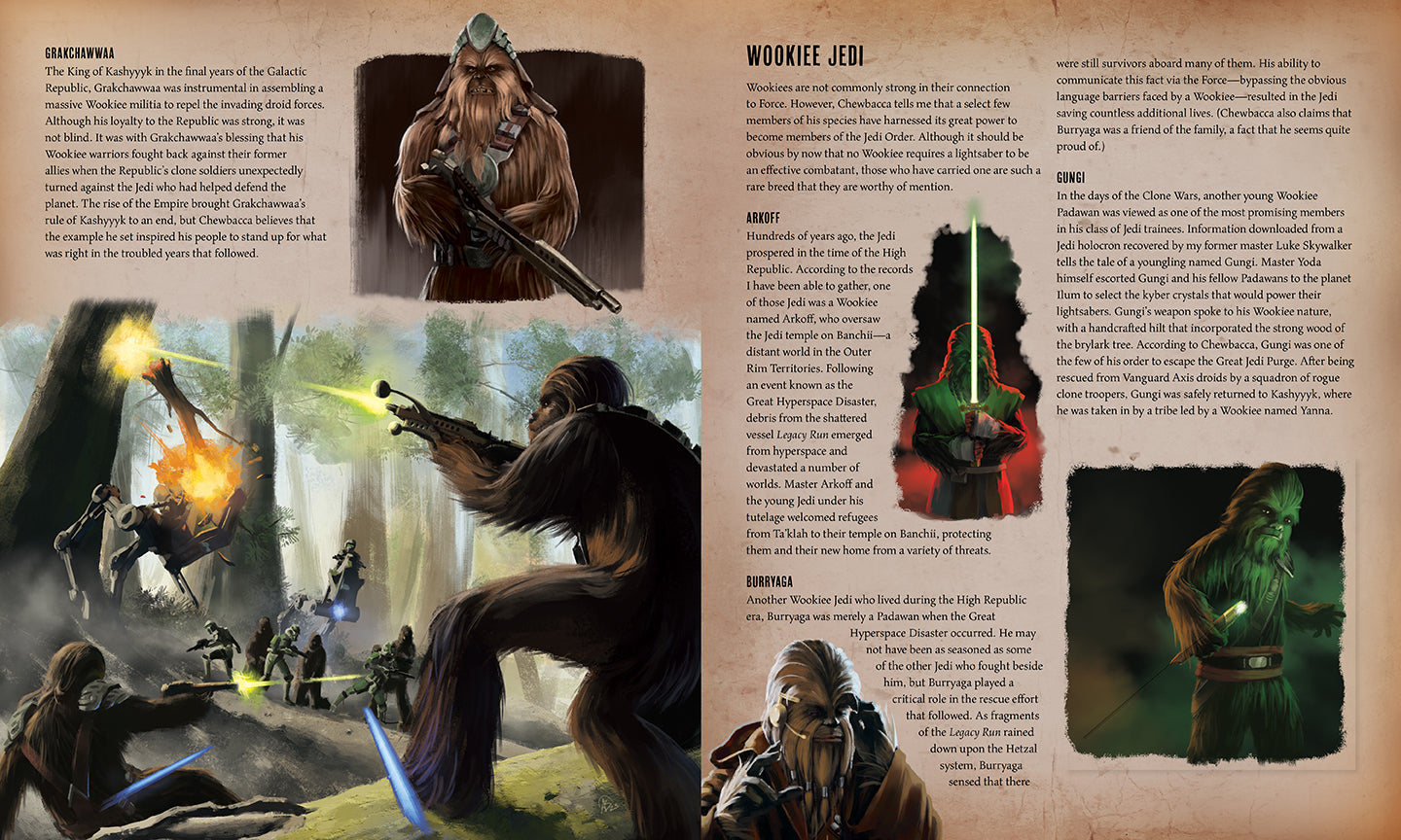 Star Wars: The Secrets of the Wookiees Hardcover Book