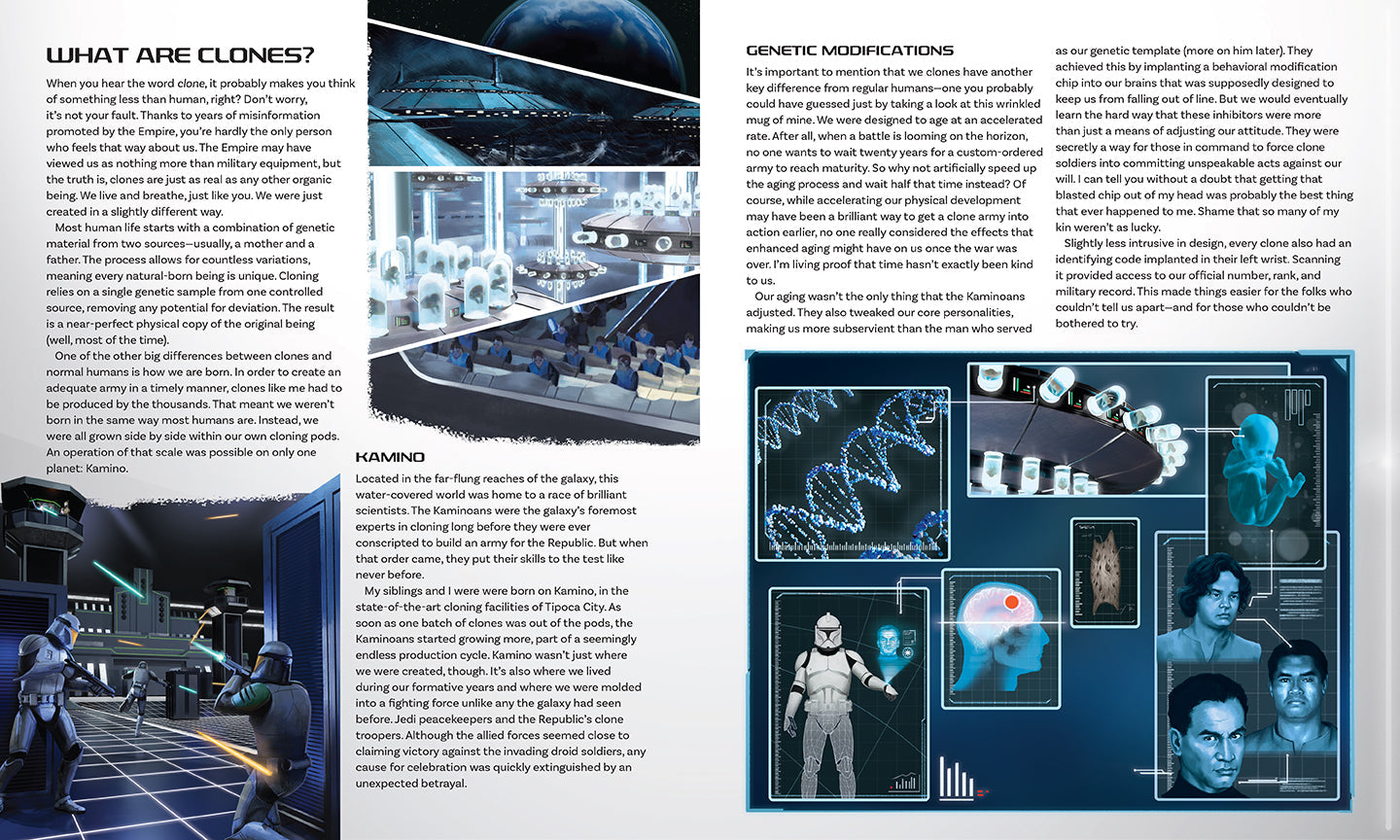 Star Wars: The Secrets of the Clone Troopers Hardcover Book