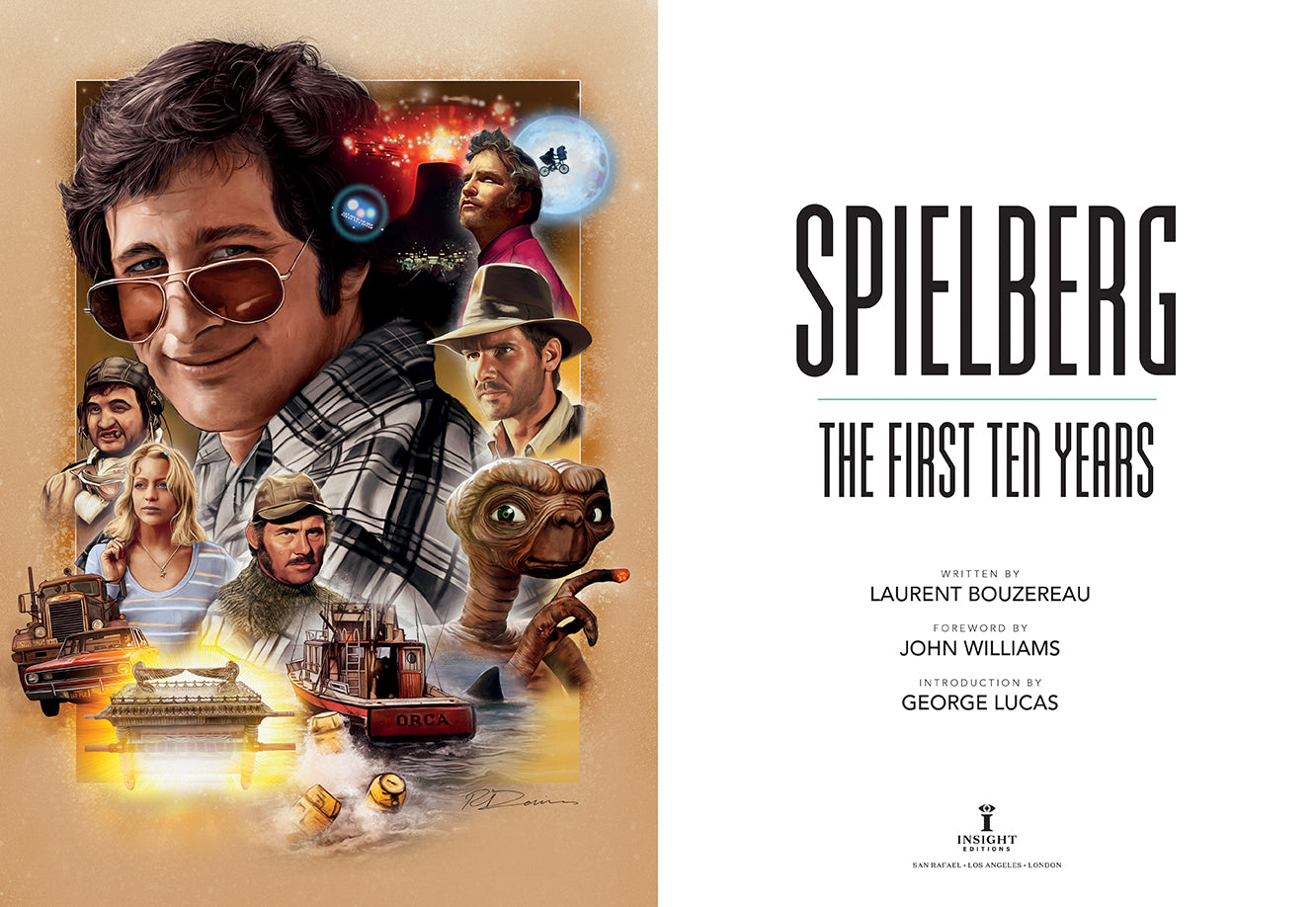 Spielberg: The First Ten Years Hardcover Book