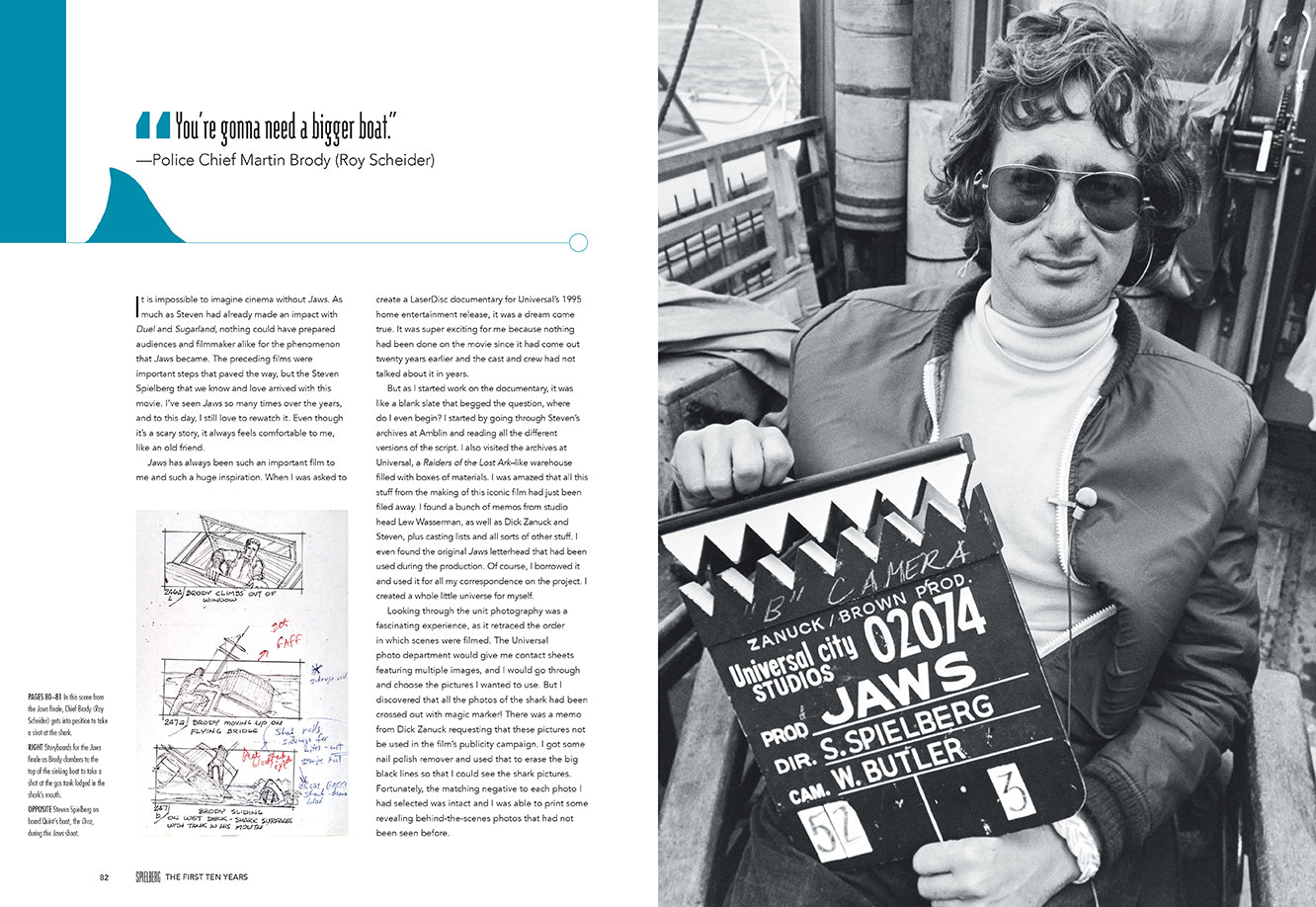 Spielberg: The First Ten Years Hardcover Book