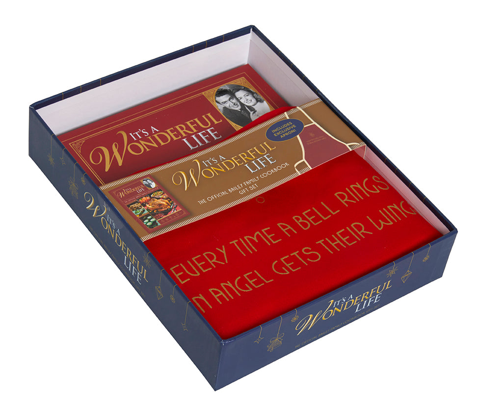 It's a Wonderful Life: The Official Bailey Family Cookbook Gift Set Edition Hardcover Book