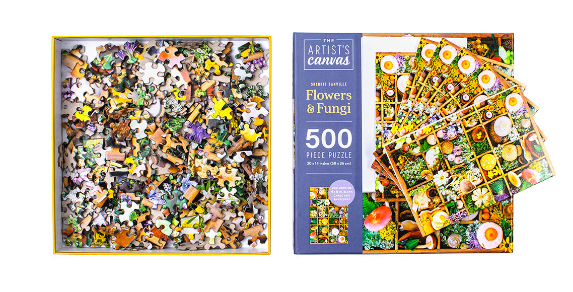 Flowers and Fungi Jigsaw Puzzle