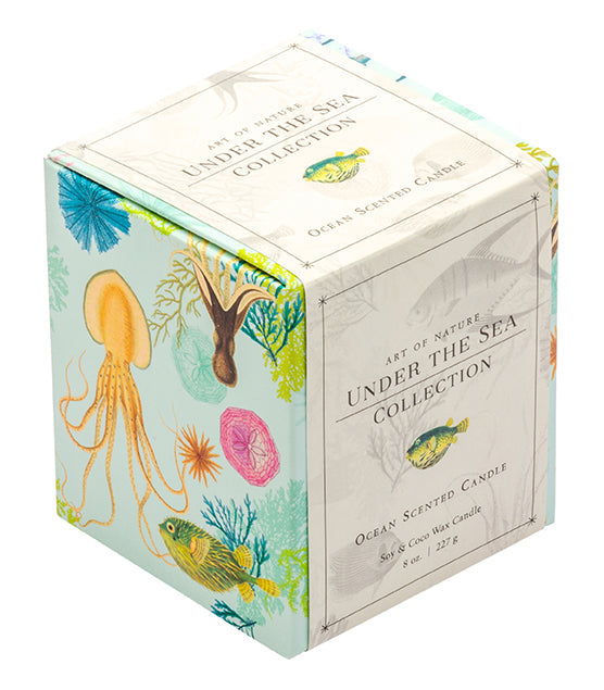 Art of Nature: Under the Sea Scented Glass Candle