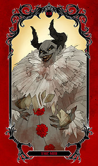 Horror Tarot Deck and GuideHardcover Book